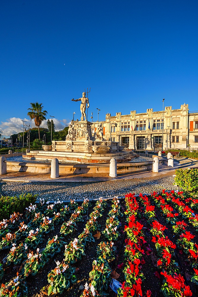 Neptune Fountain, Messina, Sicily, Italy