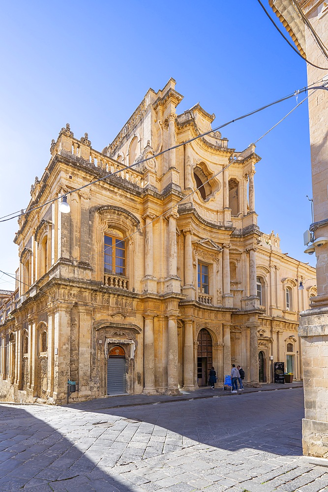 Church of San Carlo Borromeo, Noto, Siracusa, Sicily, Italy