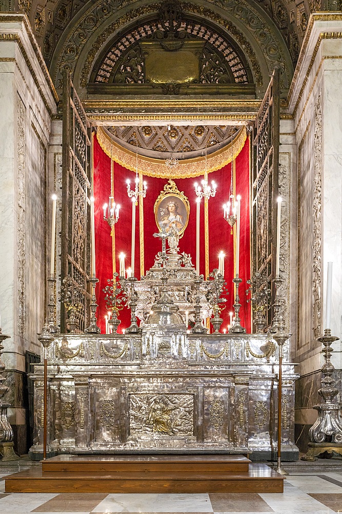 Primatial Metropolitan Cathedral Basilica of the Holy Virgin Mary of the Assumption, Cathedral of Palermo, Palermo, Sicily, Italy