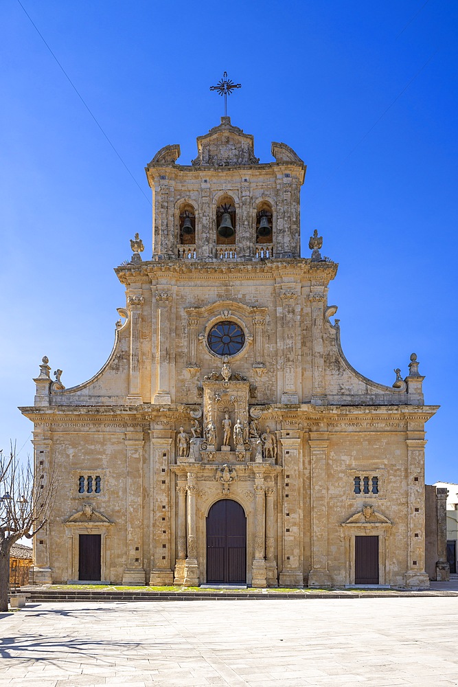 Basilica of San Sebastiano, Ferla, Siracusa, Sicily, Italy