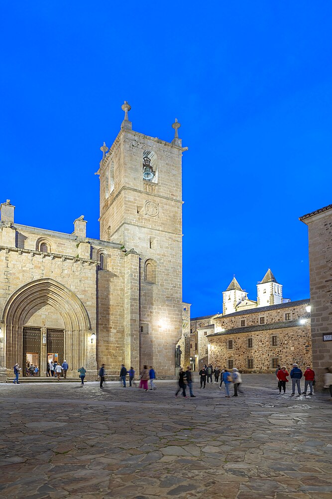 Cathedral of Santa Maria, Caceres Extremadura, Spain