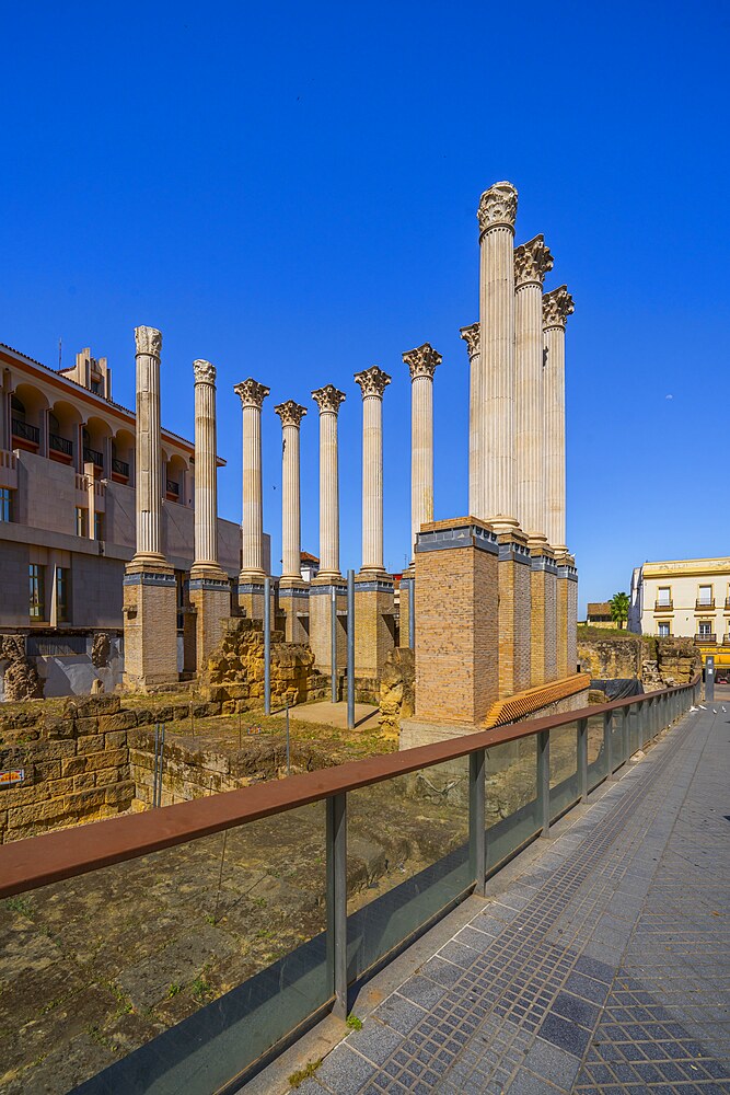 Roman Temple of Cordoba, Cordoba, Andalusia, Spain