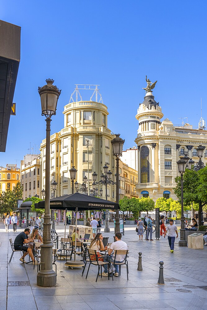 Plaza de las Tendillas, Tendillas Square, Cordoba, Andalusia, Spain