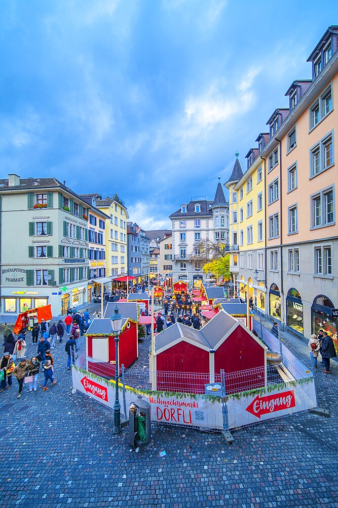 Niederdorf Strasse, Zurich, Switzerland.