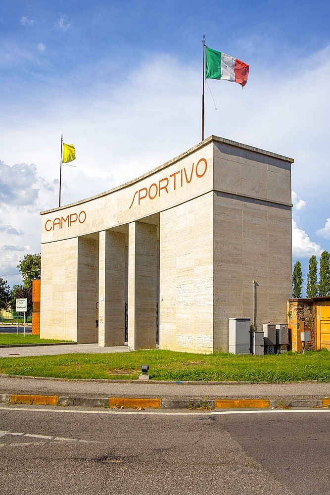 Stadium, Tresigallo, Emilia-Romagna, Italy, Europe