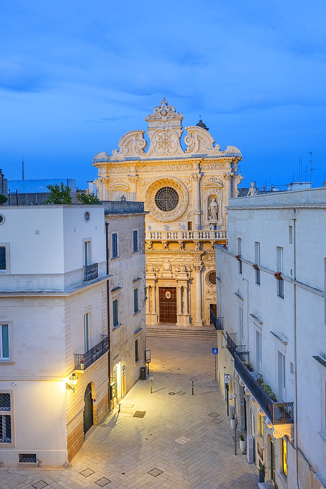 Church of Santa Croce, Lecce, Salento, Puglia, Italy