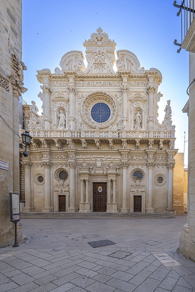 Church of Santa Croce, Lecce, Salento, Puglia, Italy