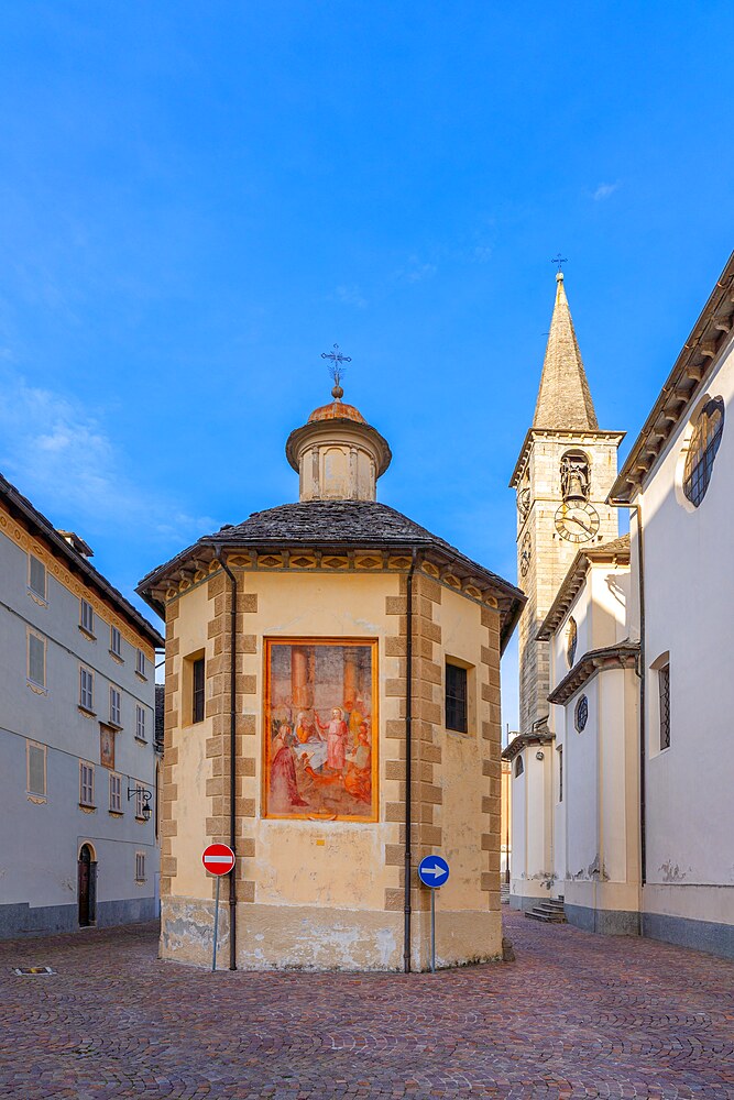 Baptistery,, Craveggia, Valle Vigezzo, VAl d'Ossola, Verbania, Piedmont, Italy