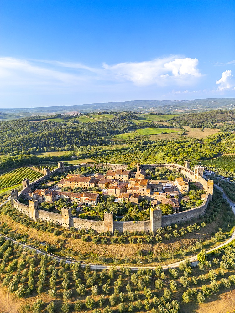 Monteriggioni, Siena, Tuscany, Italy