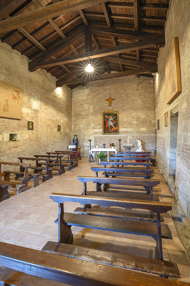 Romanesque Oratory of San Michele, Castelvetro di Modena, Modena, Emilia-Romagna, Italy