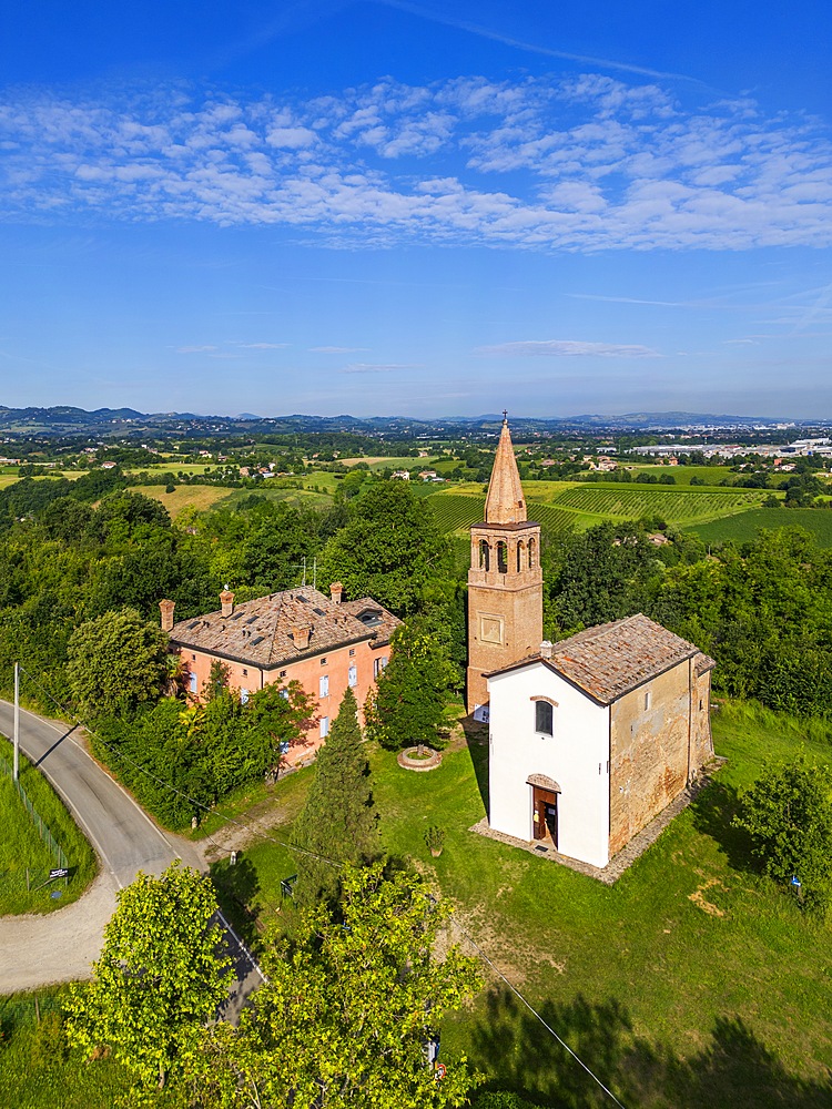 Village of Solignano Vecchio, Castelvetro di Modena, Modena, Emilia-Romagna, Italy