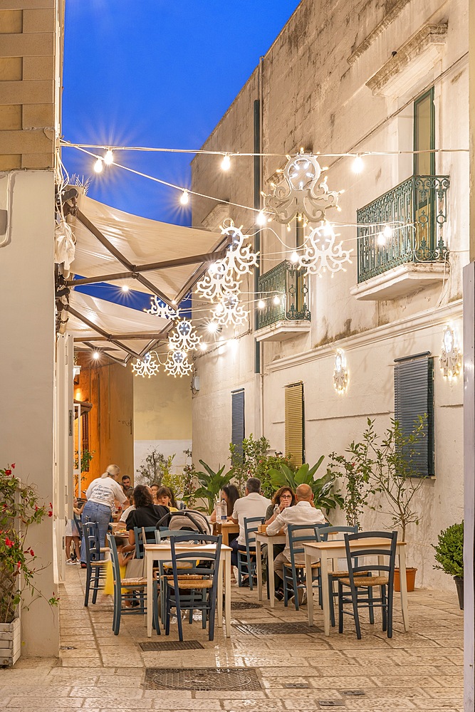 Vico Braccio, old town, Mesagne, Brindisi, Salento, Apulia, Italy