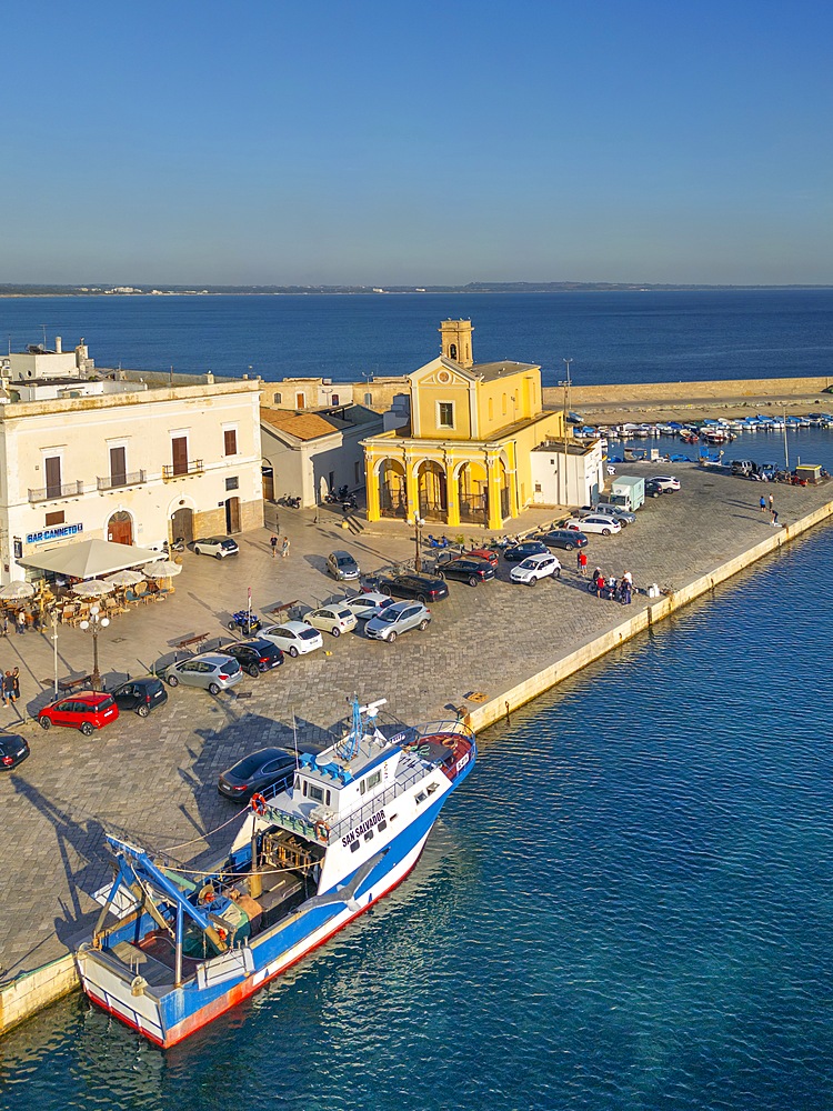 Church of Santa Maria del Canneto, Old Port, Gallipoli, Lecce, Salento, Apulia, Italy