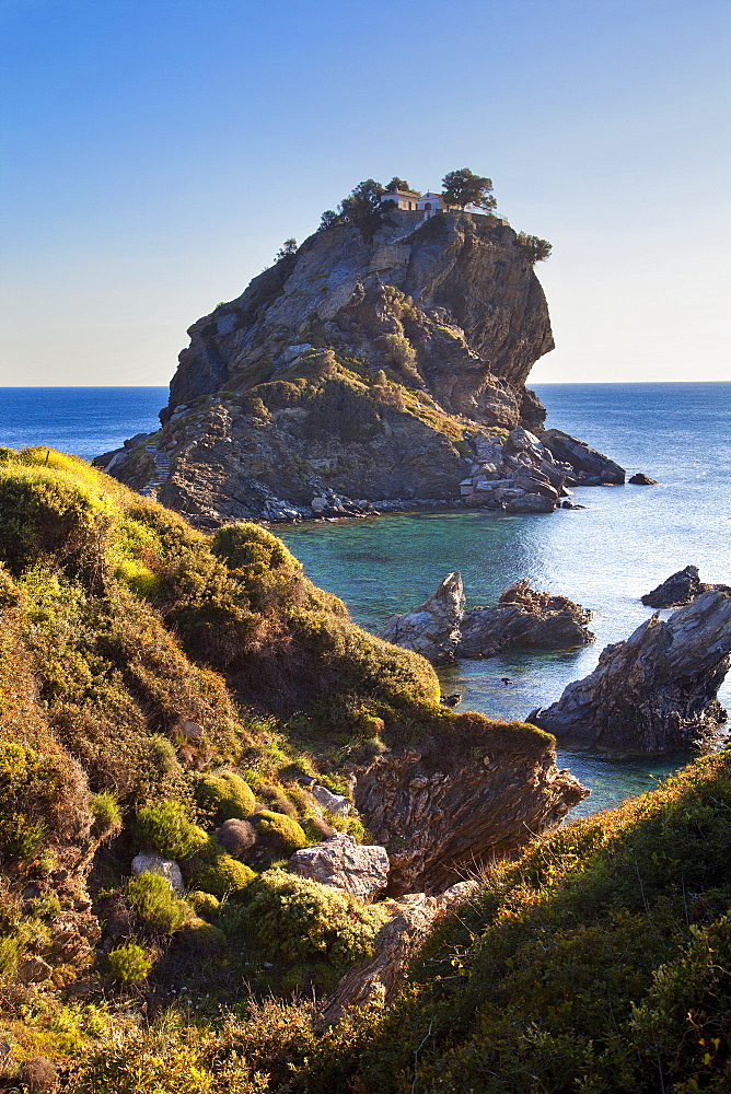 Agios Ioannis, Skopelos, Sporades Island group, Greek Islands, Greece, Europe