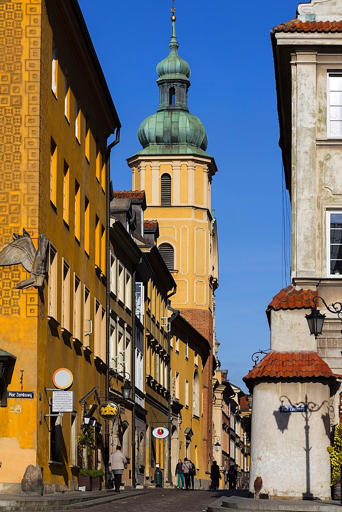 Piwna Street, UNESCO World Heritage Site, Warsaw, Poland, Europe