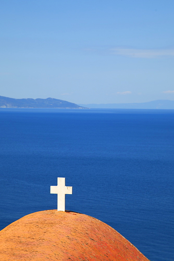 Holy Monastery of Agioi Anargyroi, Alonissos Island, Sporades, Greek Islands, Greece, Europe