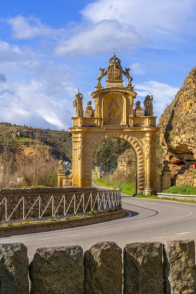 Arch of Fuencisla, Arco de la Fuencisla, Segovia, Castile and León, Spain