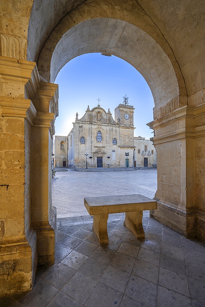 Mother Church of San Giorgio, Melpignano, Lecce, Salento, Apulia, Italy