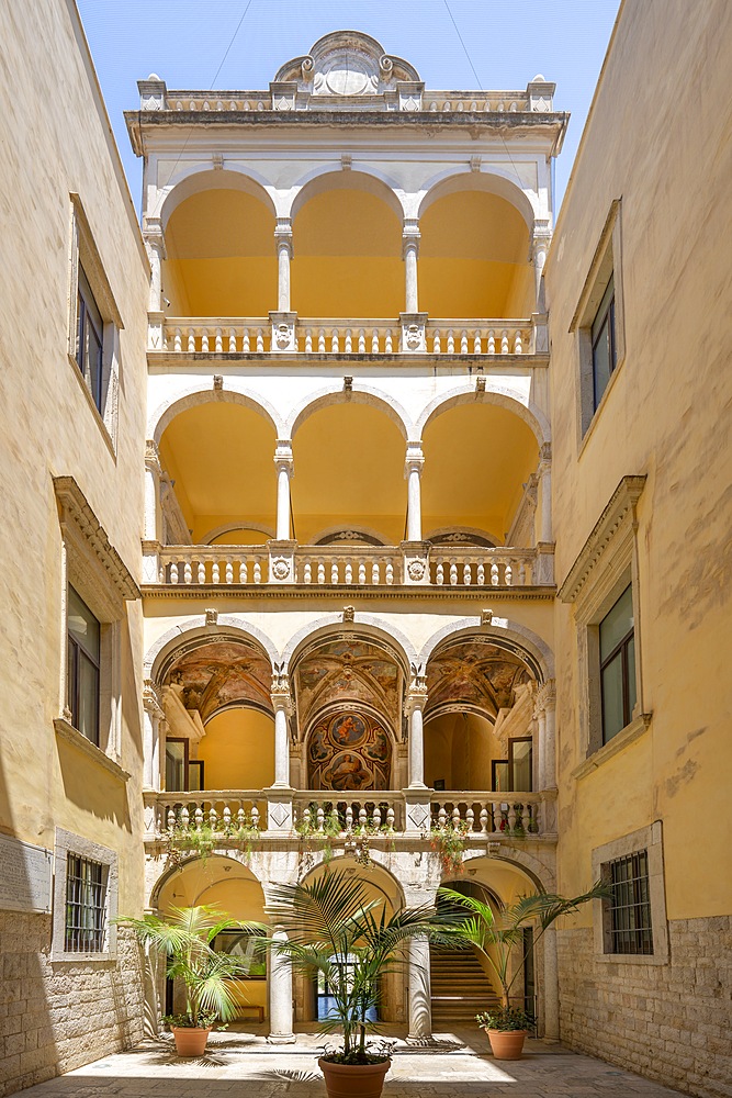 Giuseppe De Nittis Art Gallery - Palazzo Della Marra, Barletta, Barletta-Andria-Trani, Apulia, Italy