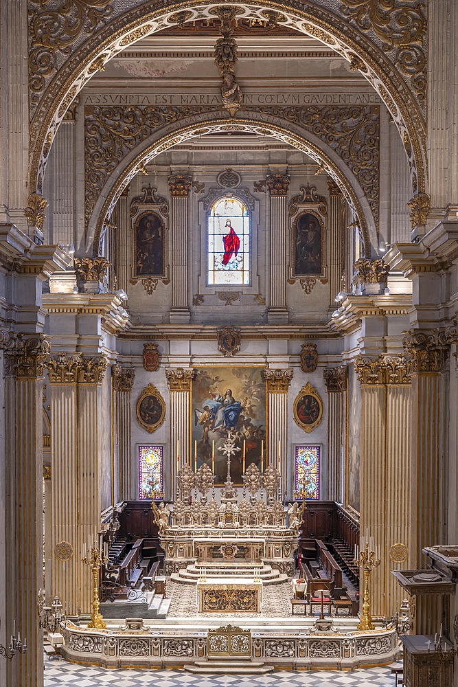 Lecce Cathedral, Cathedral of Maria Santissima Assunta and Sant'Oronzo, Lecce, Salento, Apulia, Italy