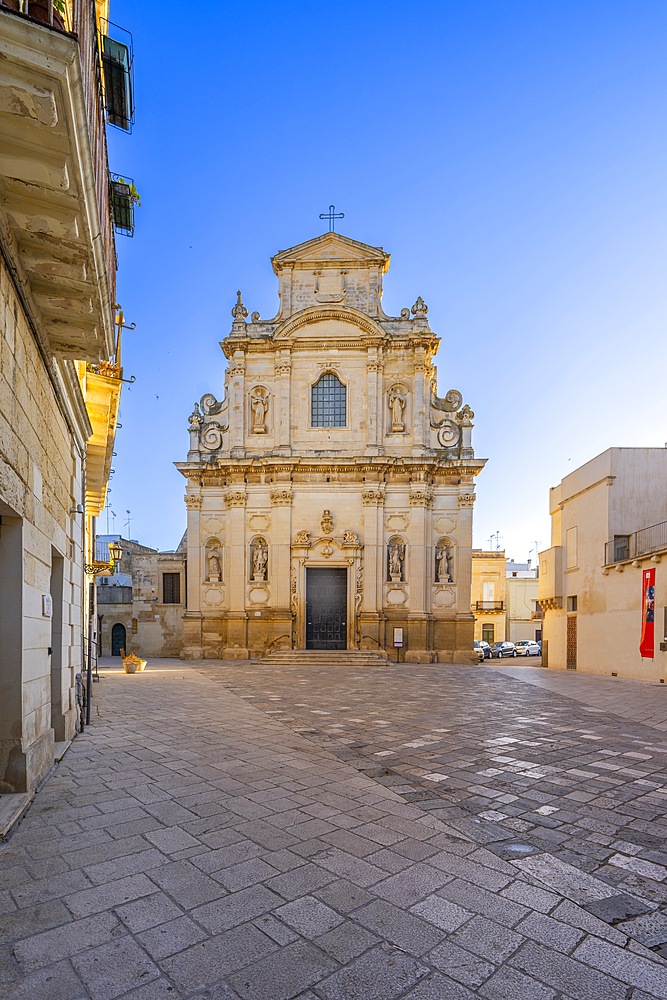 Church of Santa Maria della Provvidenza or delle Alcantarine, Lecce, Salento, Apulia, Italy