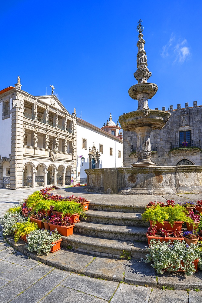 Praça da República, Republic Square, Viana do Castelo, Minho-Lima, Portugal