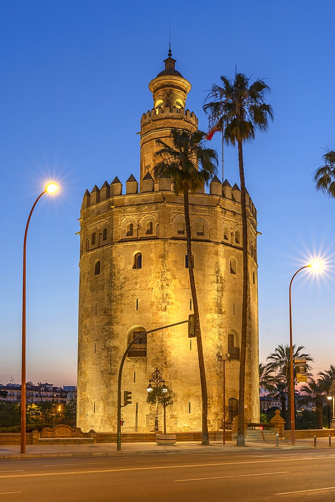 Tower of Gold, Seville, Andalusia, Spain