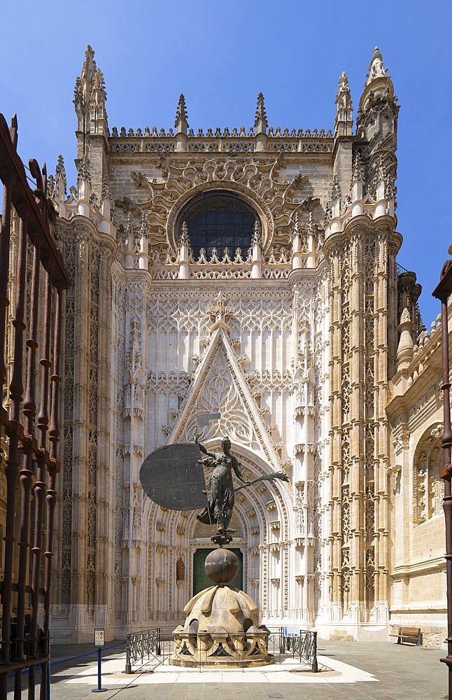 Seville Cathedral, Cathedral of Santa Maria de la Sede of Seville, former ancient Almohad mosque, Seville, Andalusia, Spain