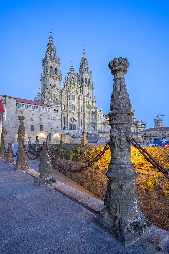 Cathedral of Santiago de Compostela, Cathedral of Saint James of Compostela, Santiago de Compostela, Galicia, Spain