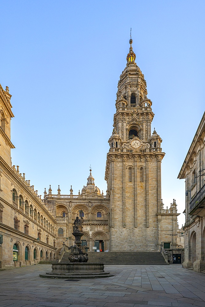 Cathedral of Santiago de Compostela, Cathedral of Saint James of Compostela, Santiago de Compostela, Galicia, Spain