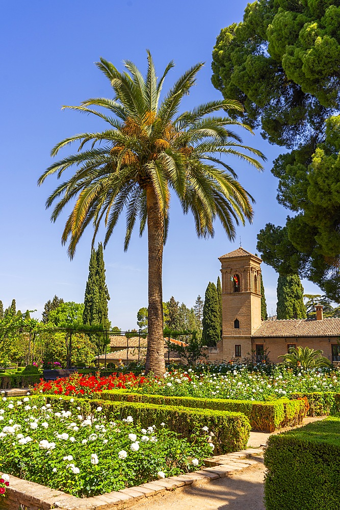 Convent of San Francisco, National Parador, World Heritage, UNESCO, Alhambra, Granada, Andalusia, Spain, Islamic architecture, Mudejar architecture