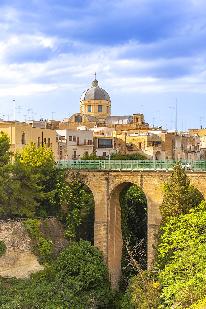 Old Bridge, San Marco Ravine, Massafra, Taranto, Apulia, Italiy