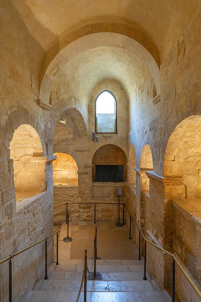 Sanctuary of St. Michael the Archangel, World Heritage Site, UNESCO, Monte Sant'Angelo, Foggia, Apulia, Italy