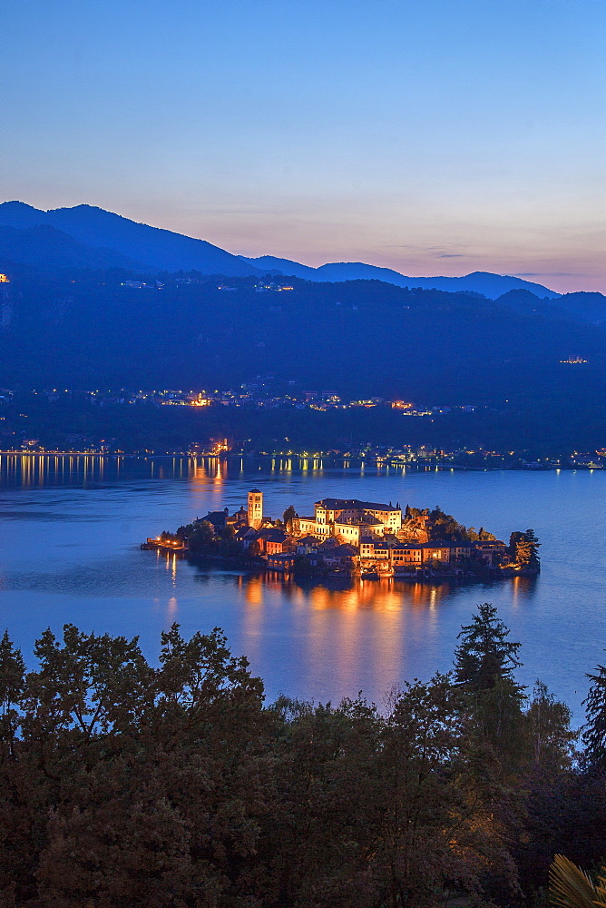 Isle of San Giulio, Orta San Giulio, Piemonte (Piedmont), Italy, Europe