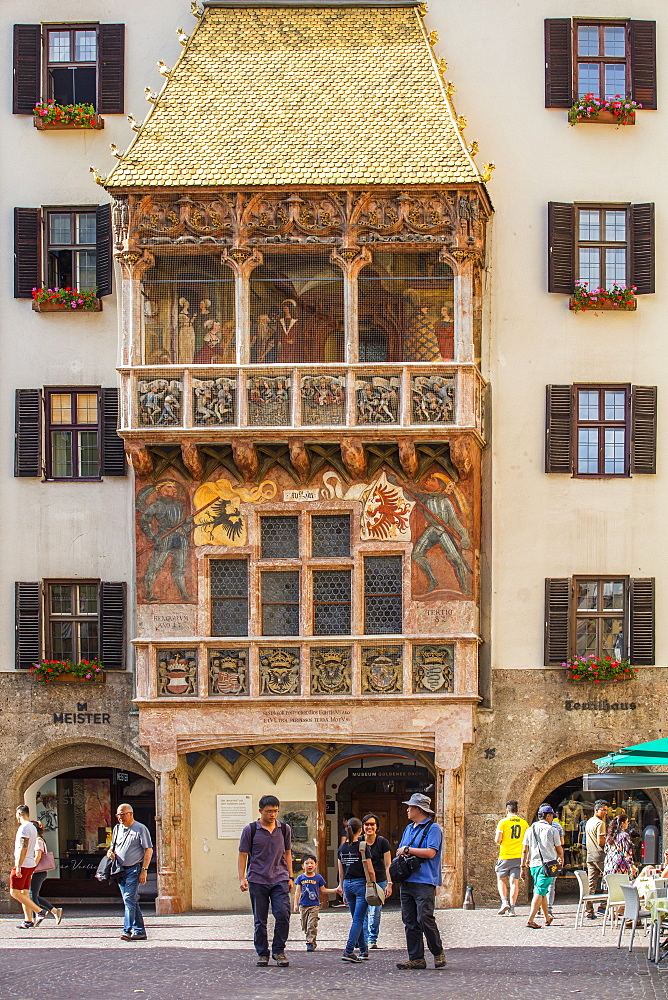 The Golden Roof, Innsbruck, Tyrol, Austria, Europe