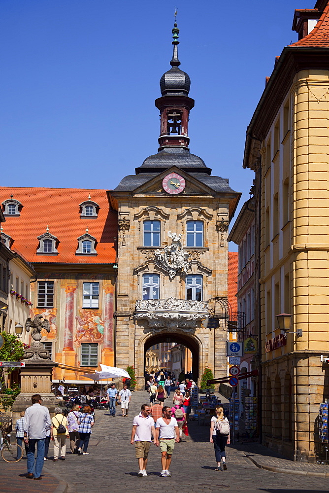 Old town hall, Bamberg, UNESCO World Heritage Site, Bavaria, Germany, Europe