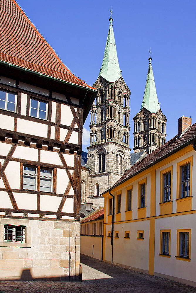 Bamberg Cathedral, Bamberg, UNESCO World Heritage Site, Bavaria, Germany, Europe