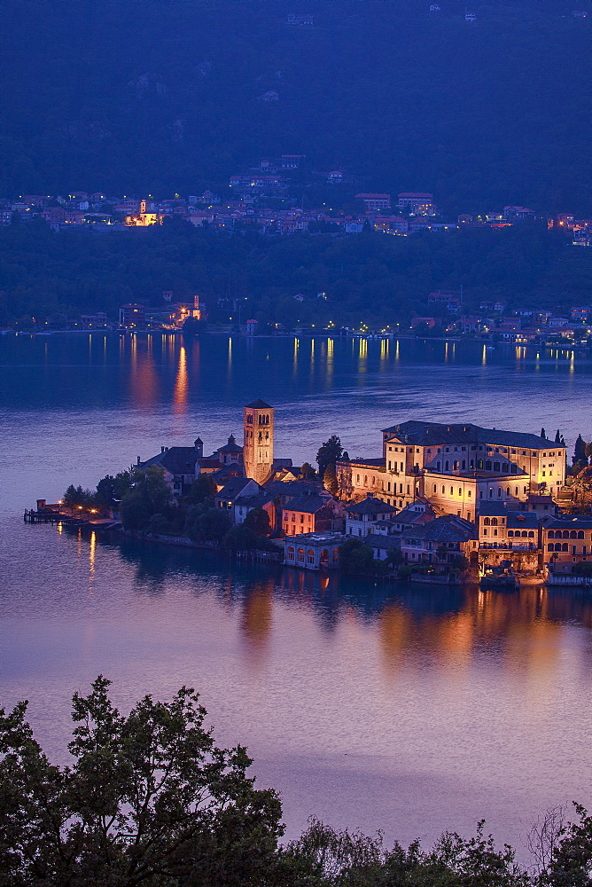 Isle of San Giulio, Orta San Giulio, Piemonte (Piedmont), Italy, Europe