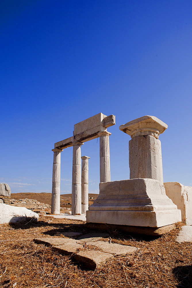 Delos Island, UNESCO World Heritage Site, South Aegean, Greek Islands, Greece, Europe