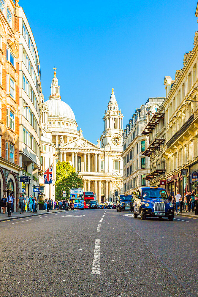 St. Pauls Cathedral in London, England, United Kingdom, Europe