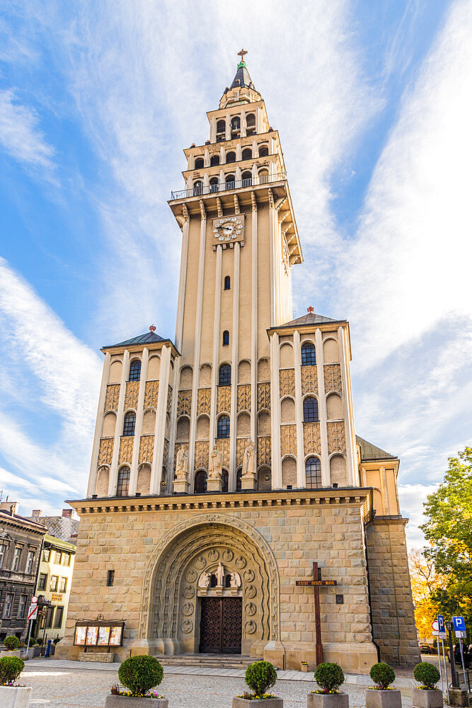 Cathedral of St. Nicholas, Bielsko Biala, Silesian Voivodeship, Poland, Europe