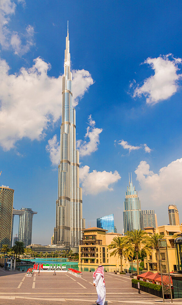 Burj Khalifa, Dubai, United Arab Emirates, Middle East