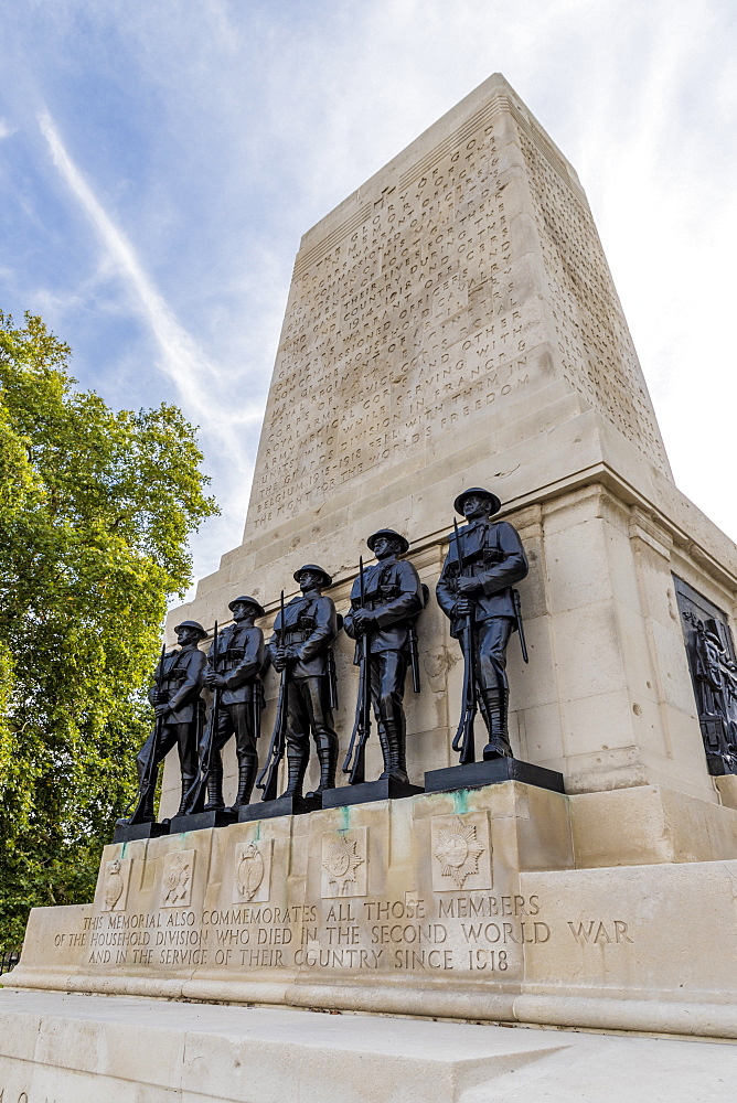 The Guards Memorial on Horse Guards Parade, London, England, United Kingdom, Europe