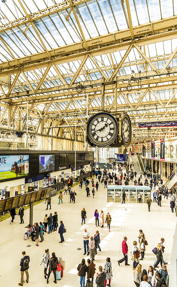 Waterloo Station, London, England, United Kingdom, Europe