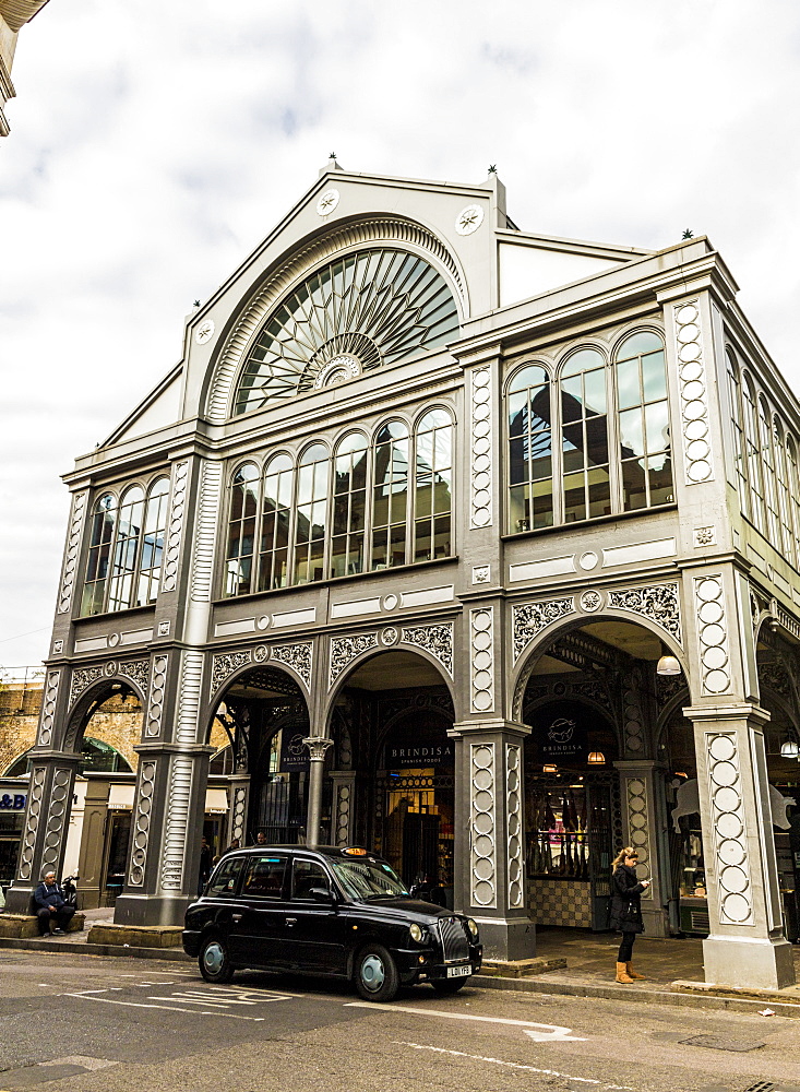 The Floral Hall building in Borough Market, Southwark, London, England, United Kingdom, Europe