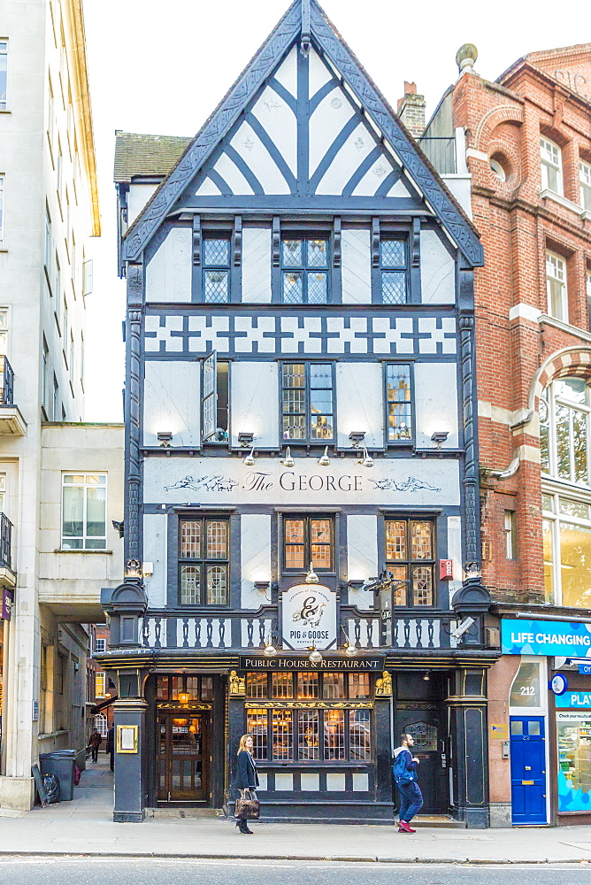 The George pub in Holborn, London, England, United Kingdom, Europe.