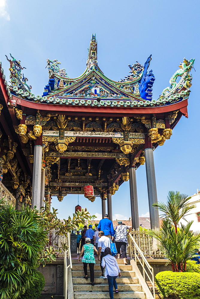 The Khoo Kongsi clan temple, George Town, UNESCO World Heritage Site, Penang Island, Malaysia, Southeast Asia, Asia