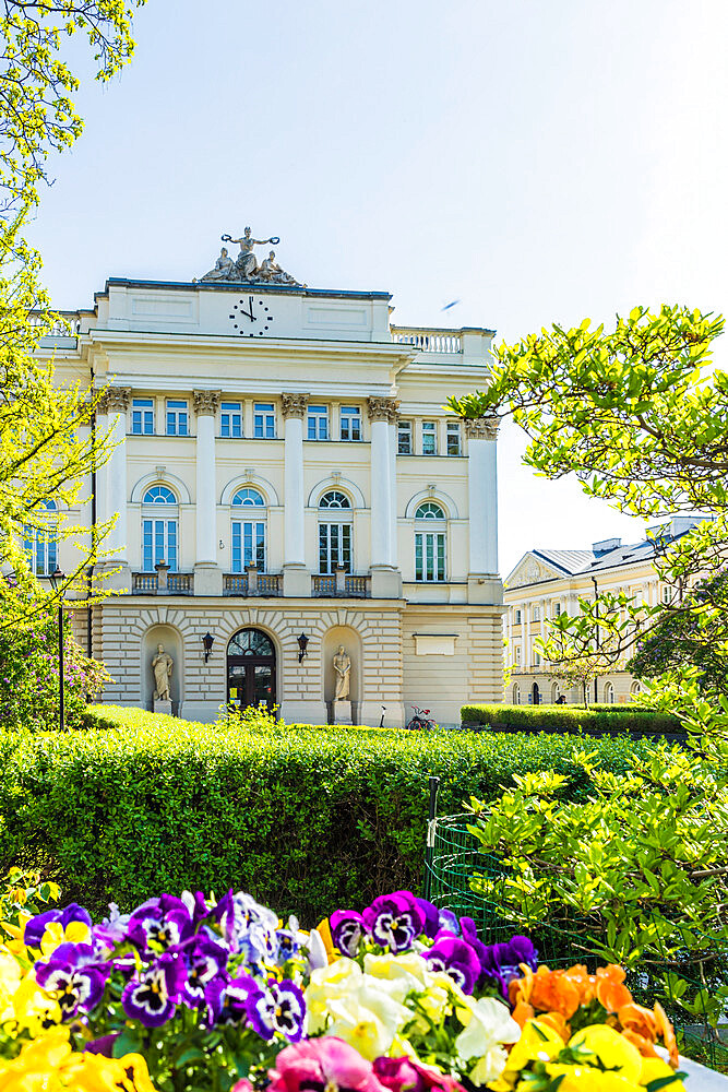 The University of Warsaw in the old town, UNESCO World Heritage Site, Warsaw, Poland, Europe