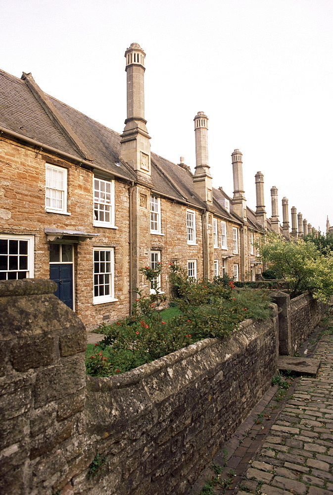 Vicar's Close, Wells, Somerset, England, United Kingdom, Europe