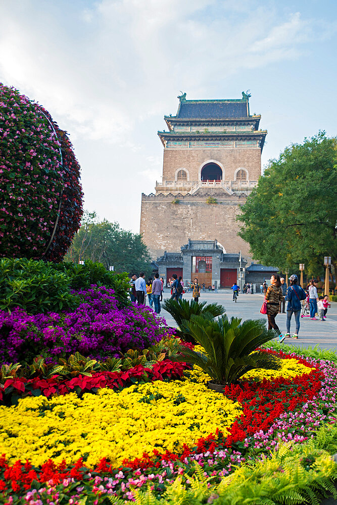 Bell Tower, Beijing, China, Asia